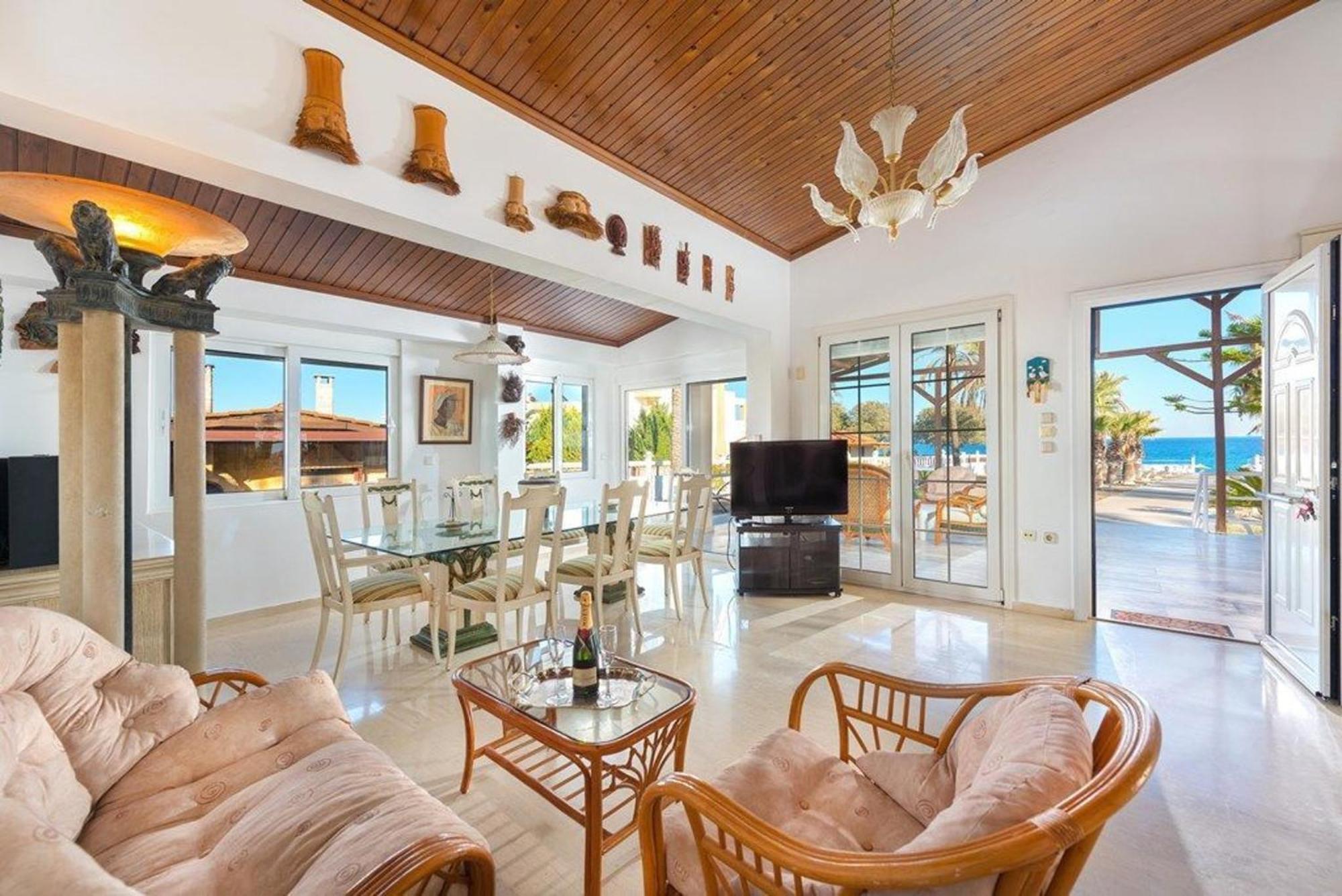 Beachfront Luxury Rhodes 5 Bedrooms Sleeps 14 Maria Kiotari *